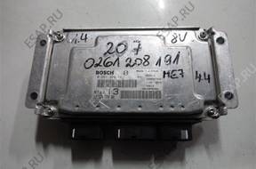 БЛОК УПРАВЛЕНИЯ PEUGEOT 1.4 9658477080 0261208191