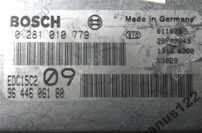 БЛОК УПРАВЛЕНИЯ PEUGEOT 2.0 HDI 0281010779 9644606180