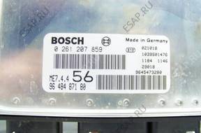 БЛОК УПРАВЛЕНИЯ Peugeot 2002 год 1.6 16V   0261207859