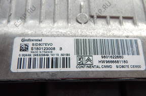 БЛОК УПРАВЛЕНИЯ PEUGEOT 2008 ECU S180123008B 9666681180