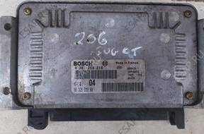 БЛОК УПРАВЛЕНИЯ PEUGEOT 206 -   0261206216
