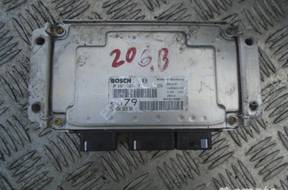БЛОК УПРАВЛЕНИЯ   PEUGEOT 206 0261208101