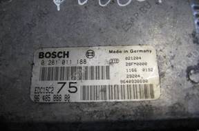 БЛОК УПРАВЛЕНИЯ   PEUGEOT 206 0281011188