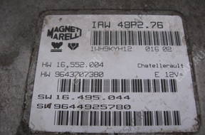 БЛОК УПРАВЛЕНИЯ Peugeot 206 1,1i -   IAW 48P2.76