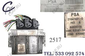 БЛОК УПРАВЛЕНИЯ PEUGEOT 206 1,4 9646988680 9644625680-00