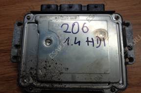 БЛОК УПРАВЛЕНИЯ   PEUGEOT 206 1,4 HDI 9647158080