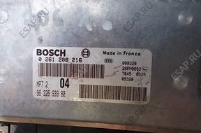 БЛОК УПРАВЛЕНИЯ   PEUGEOT 206  1,6  0261206216