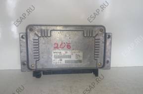 БЛОК УПРАВЛЕНИЯ PEUGEOT 206 1,6 9632693980 0261206216