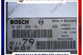 БЛОК УПРАВЛЕНИЯ Peugeot 206 1,6 9643218980 9648482980
