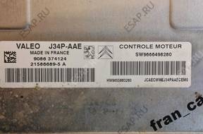 БЛОК УПРАВЛЕНИЯ , Peugeot 206+ 1.1 8v 9666498280