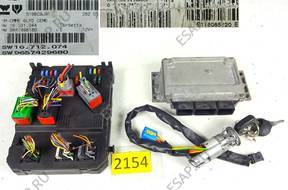 БЛОК УПРАВЛЕНИЯ PEUGEOT 206 1.4 16V IAW6LP203 IAW6LP2.03