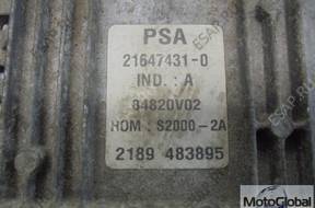 БЛОК УПРАВЛЕНИЯ   PEUGEOT 206 1.4 84820U02