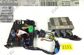БЛОК УПРАВЛЕНИЯ PEUGEOT 206 1.4 8V 9656972580 9655659480