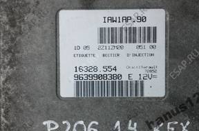 БЛОК УПРАВЛЕНИЯ PEUGEOT 206 1.4 8V IAW1AP.90 9639908380