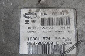 БЛОК УПРАВЛЕНИЯ   PEUGEOT 206 1.4 9637086980