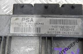 БЛОК УПРАВЛЕНИЯ   PEUGEOT 206 1.4 9641815780