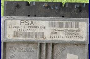 БЛОК УПРАВЛЕНИЯ   PEUGEOT 206 1.4 9644236080