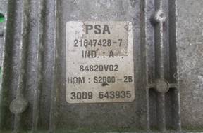 БЛОК УПРАВЛЕНИЯ PEUGEOT 206 1.4   9644625680