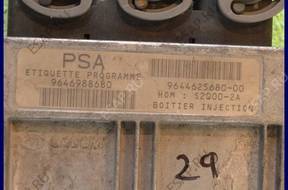 БЛОК УПРАВЛЕНИЯ PEUGEOT 206 1.4 9646988680 9644625680