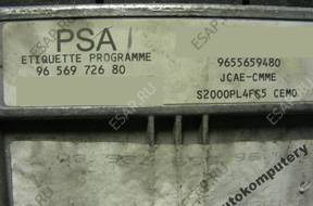 БЛОК УПРАВЛЕНИЯ PEUGEOT 206 1.4 9656972680 9655659480