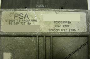 БЛОК УПРАВЛЕНИЯ PEUGEOT 206 1.4 9656972780 9655659480