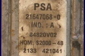 БЛОК УПРАВЛЕНИЯ   PEUGEOT 206 1.4 B 9644236880