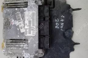 БЛОК УПРАВЛЕНИЯ , PEUGEOT 206 1.4 HDI  0281010707