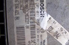 БЛОК УПРАВЛЕНИЯ PEUGEOT 206 1.4 HDI 0281011089 9653202580