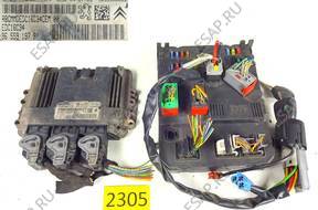 БЛОК УПРАВЛЕНИЯ PEUGEOT 206 1.4 HDI 0281011784 9655919780
