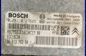 БЛОК УПРАВЛЕНИЯ   PEUGEOT 206 1.4 HDI 0281012525
