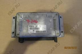 БЛОК УПРАВЛЕНИЯ PEUGEOT 206 1.4B-, 0261206213