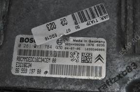 БЛОК УПРАВЛЕНИЯ   Peugeot 206 1.4HDI 9654490280