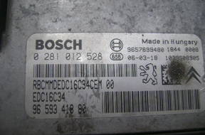 БЛОК УПРАВЛЕНИЯ Peugeot 206 1.4HDI  ДВИГАТЕЛЕМ