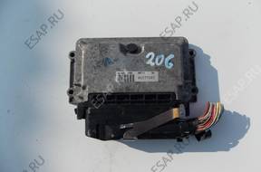 БЛОК УПРАВЛЕНИЯ PEUGEOT 206 1.6  0261206216