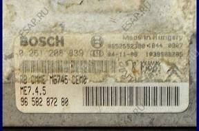 БЛОК УПРАВЛЕНИЯ   PEUGEOT 206 1.6 0261208839