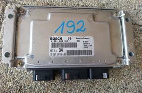 БЛОК УПРАВЛЕНИЯ PEUGEOT 206 1.6 16V 0261206942 9638783480