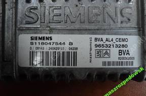 БЛОК УПРАВЛЕНИЯ PEUGEOT 206 1.6 9653213280 S118047544B