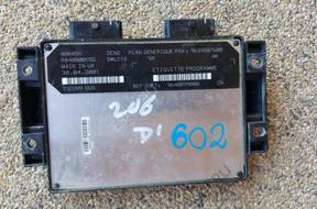 БЛОК УПРАВЛЕНИЯ PEUGEOT 206 1.9 9639587680 9640899880