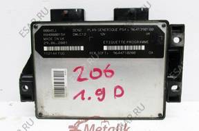БЛОК УПРАВЛЕНИЯ PEUGEOT 206 1.9 D 9644710280 96041390180