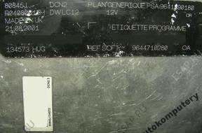 БЛОК УПРАВЛЕНИЯ PEUGEOT 206 1.9D r04080015h 9641390180