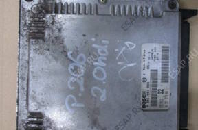 БЛОК УПРАВЛЕНИЯ PEUGEOT 206 2,0 HDI  0281001866