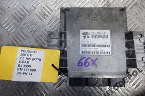 БЛОК УПРАВЛЕНИЯ   PEUGEOT 206 2.0 16V 9637138680