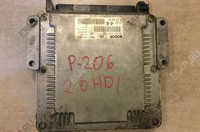 БЛОК УПРАВЛЕНИЯ   Peugeot 206 2.0 HDI 0281010500