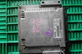 БЛОК УПРАВЛЕНИЯ   PEUGEOT 206 2.0 HDI 0281010500
