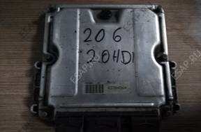 БЛОК УПРАВЛЕНИЯ   PEUGEOT 206 2.0HDI 0281011525