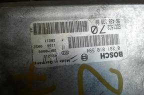 БЛОК УПРАВЛЕНИЯ Peugeot 206 2.0Hdi Bosch 0281010594