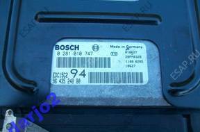 БЛОК УПРАВЛЕНИЯ PEUGEOT 206  307    2.0 HDI 0281010747