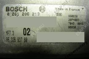 БЛОК УПРАВЛЕНИЯ PEUGEOT 206 9632693780 0261206213 БЕЗ КОДА
