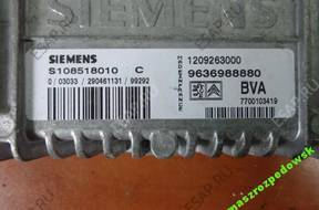 БЛОК УПРАВЛЕНИЯ PEUGEOT 206 9636988880 S108518010C