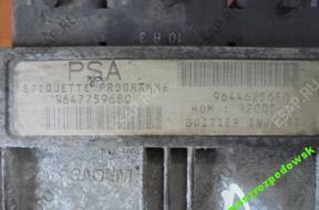 БЛОК УПРАВЛЕНИЯ PEUGEOT 206 9647759680 9644625680